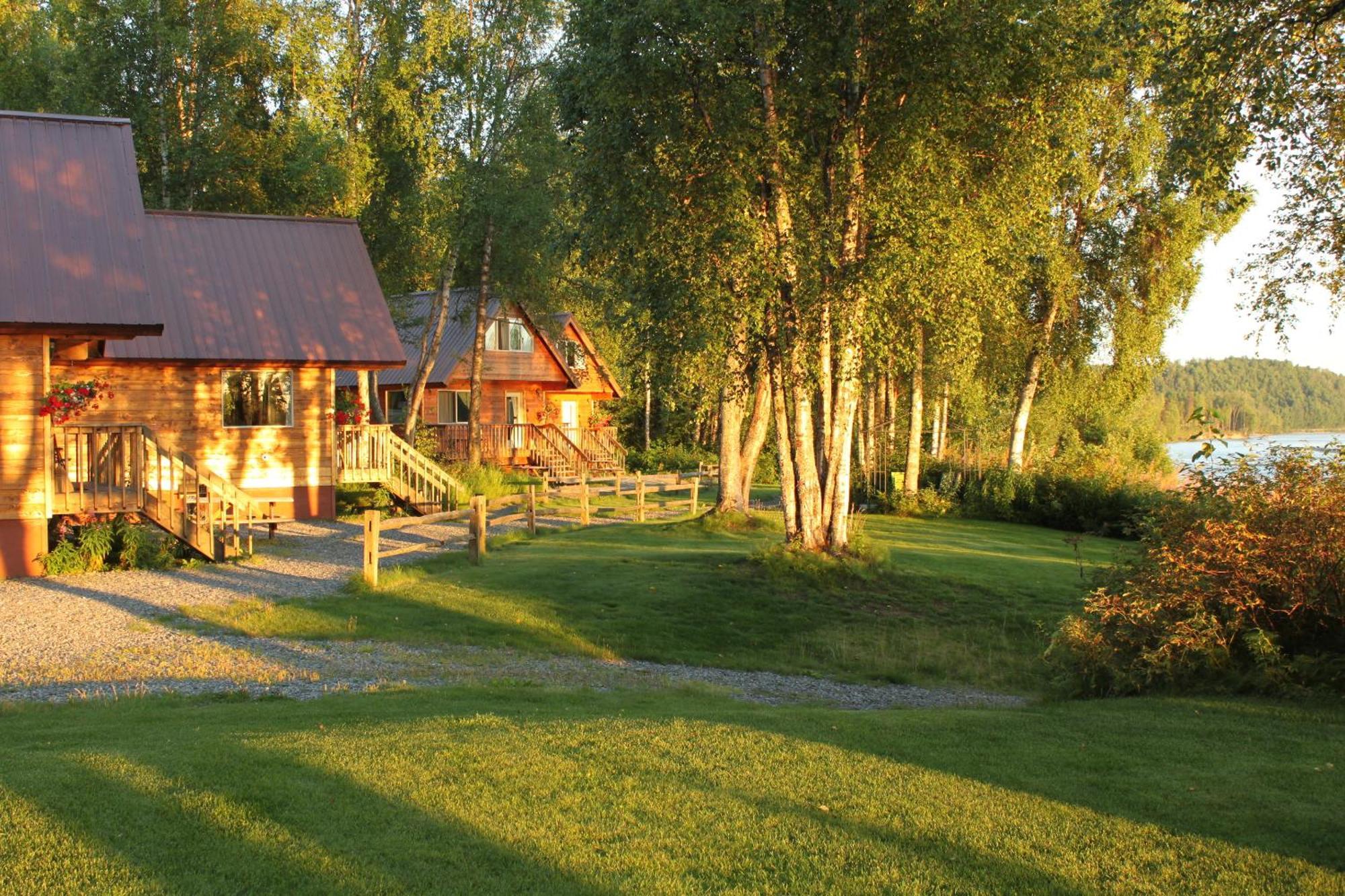 Susitna River Lodging, Riverside Cabins Talkeetna Dış mekan fotoğraf